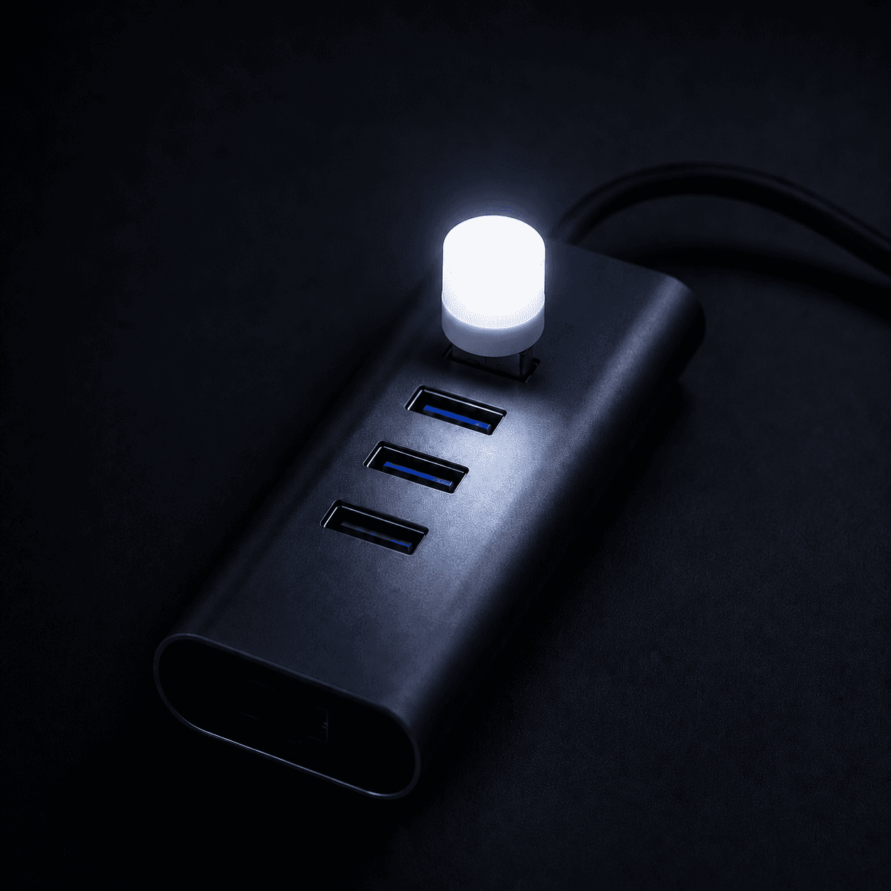 USB LED Plug Light - 4PCS