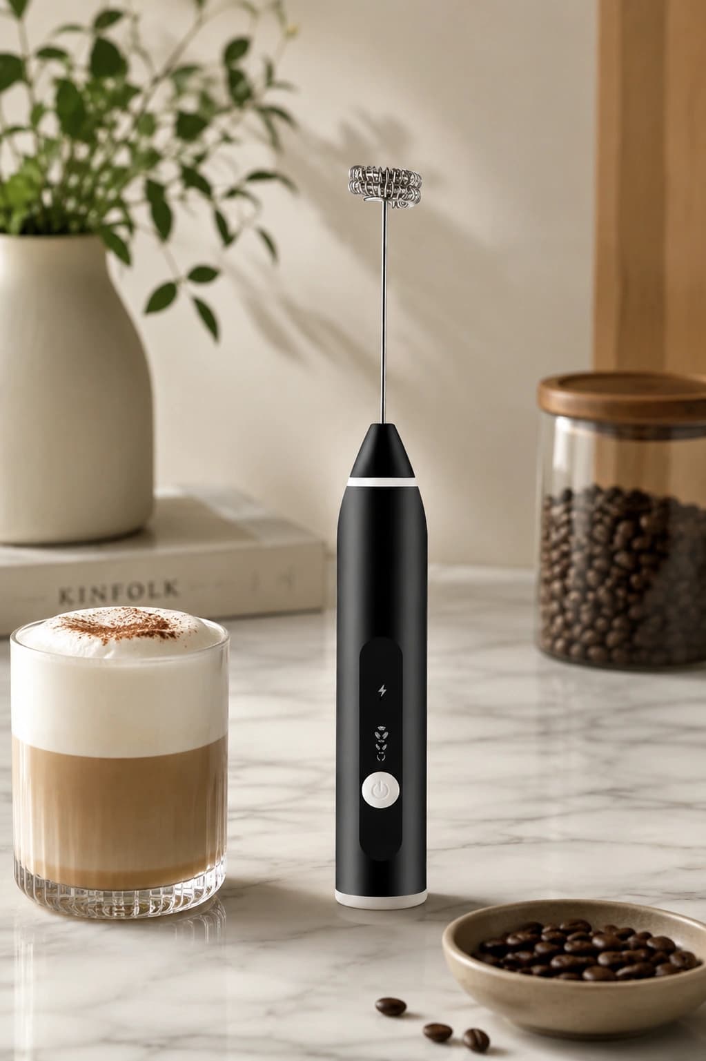 Frother and Coffee Mixer