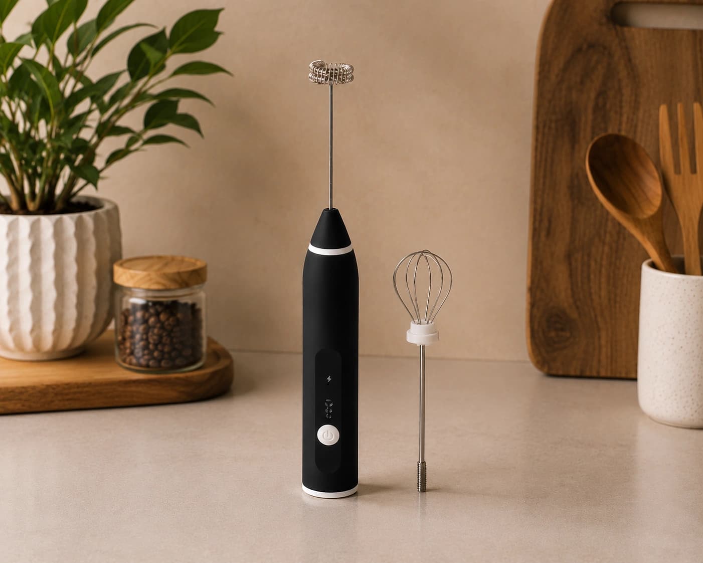 Frother and Coffee Mixer