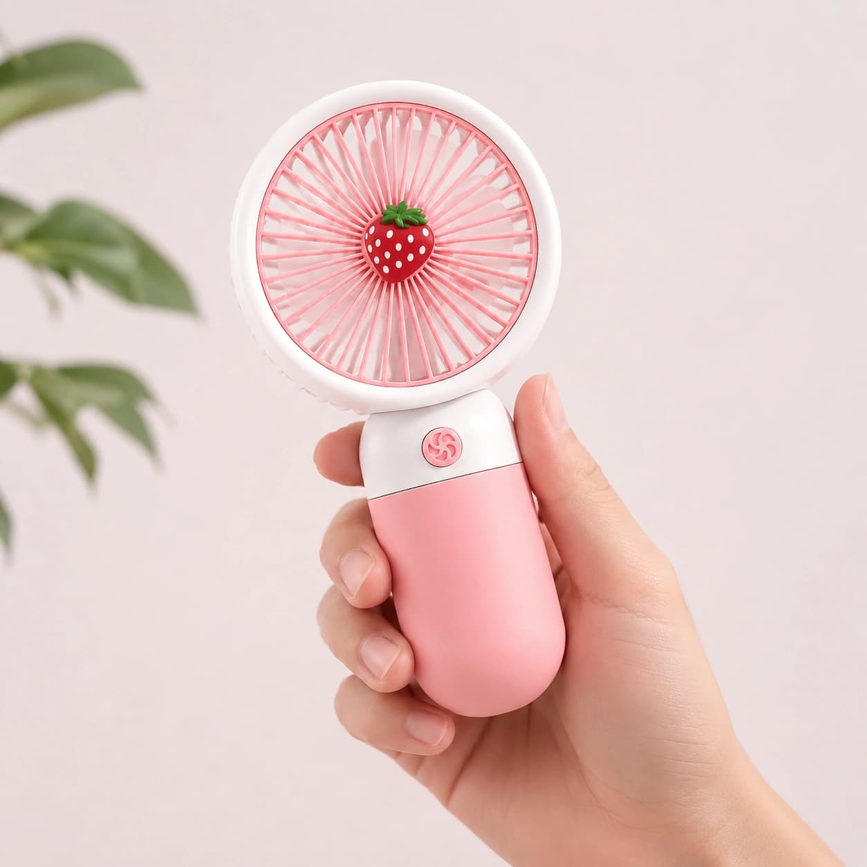 Mini Portable Fan, USB Rechargeable Fruit Colored