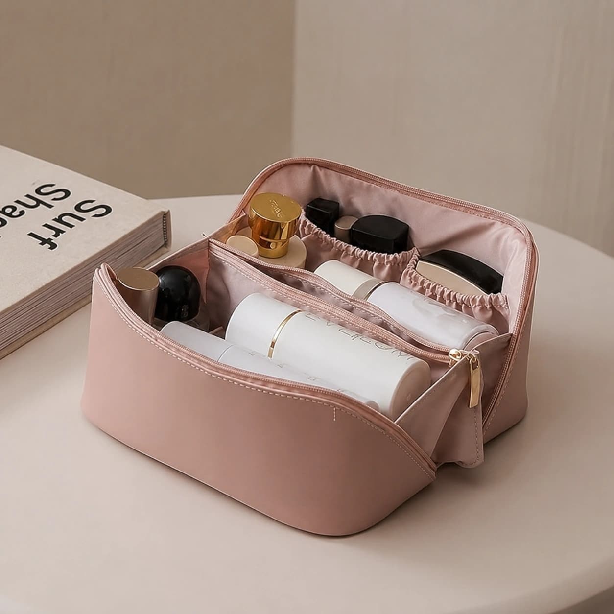 Leather Toiletry Bag
