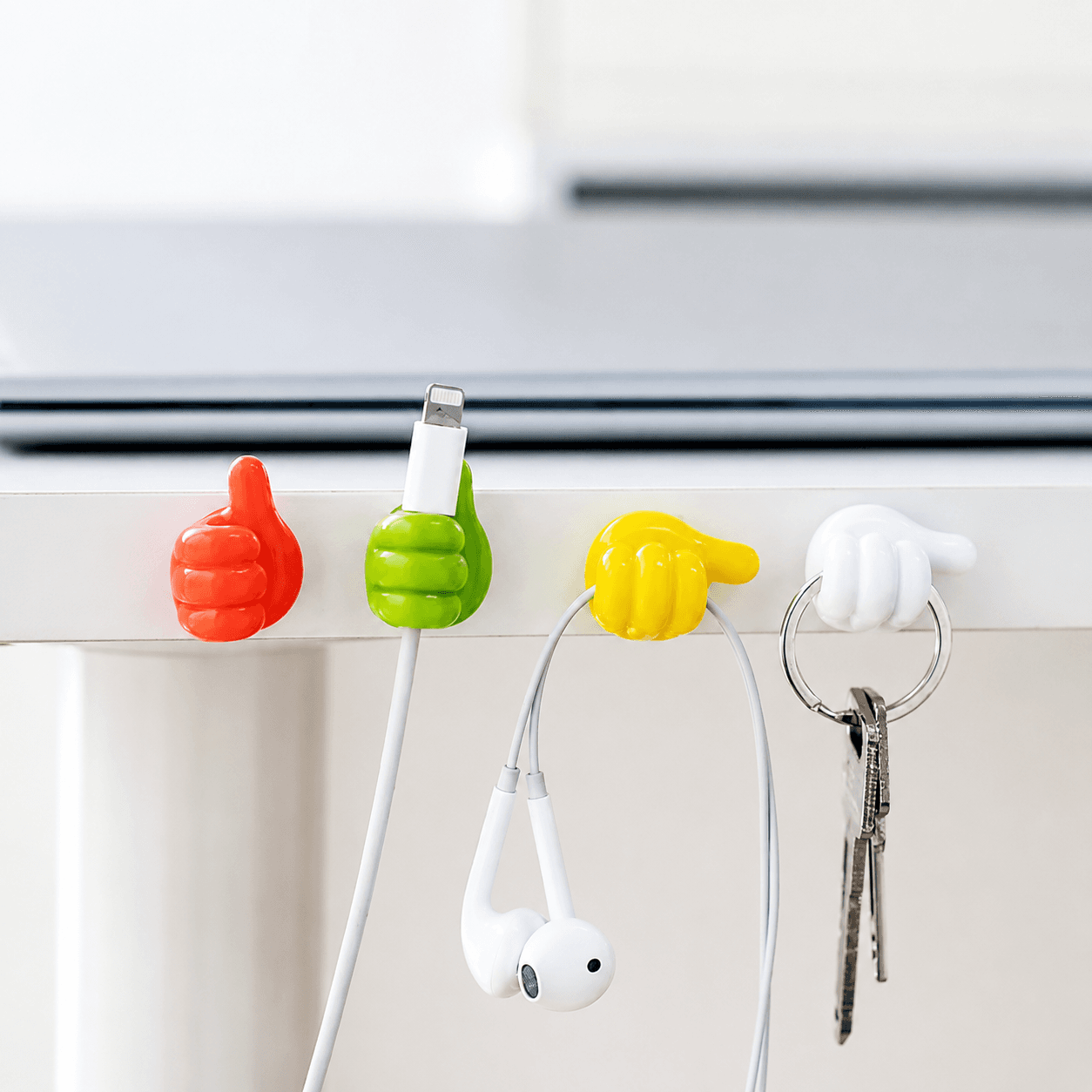10 PCS Thumb Wire Organizer (Mix Colors)