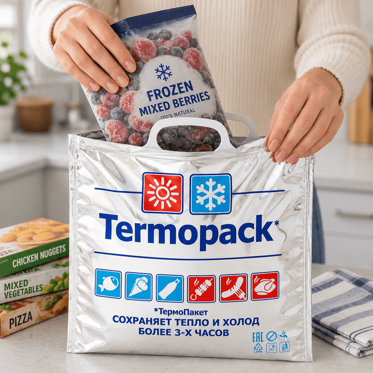 Thermal Bag Keep Hot and Cold