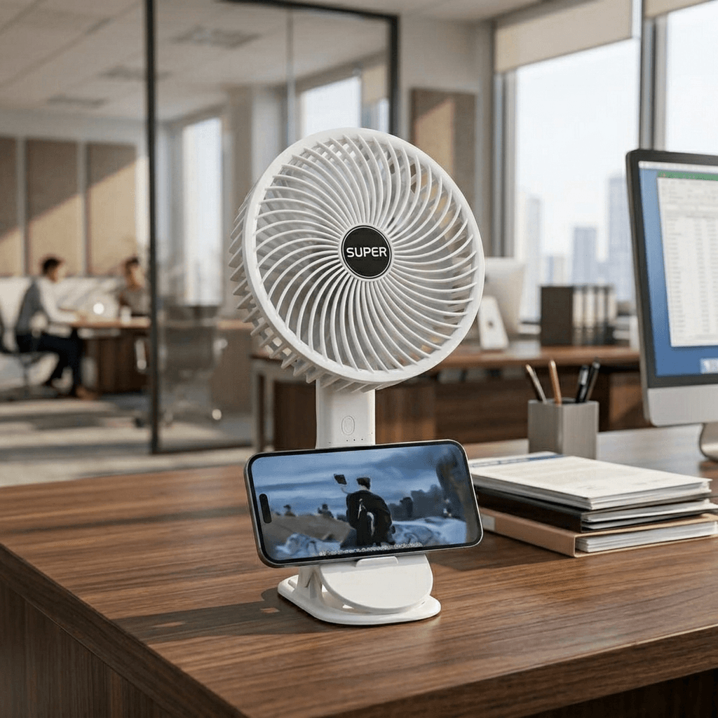 Multi-Function Desktop Fan