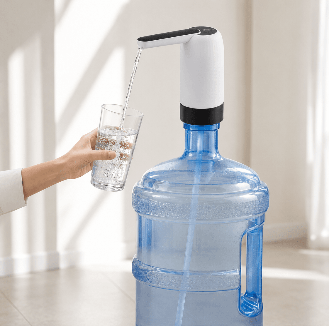 Portable Electric USB Rechargeable Water Bottle Dispenser