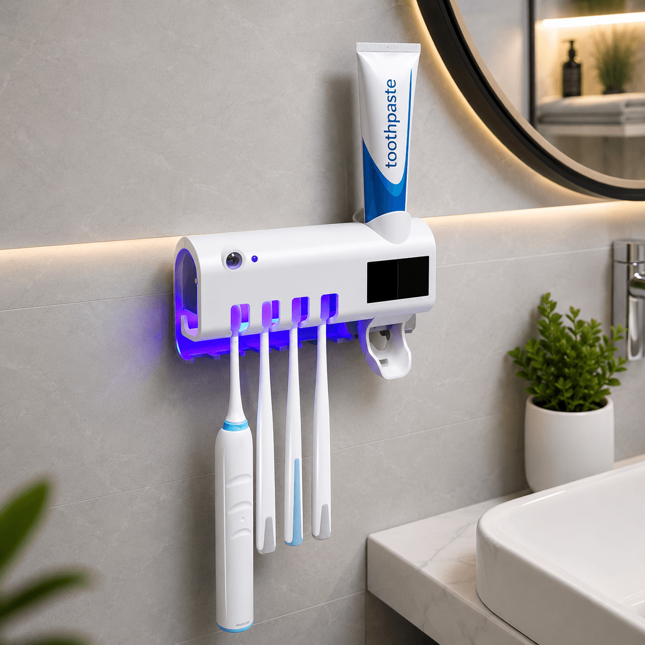 Toothbrush Holder UV Sterilizer