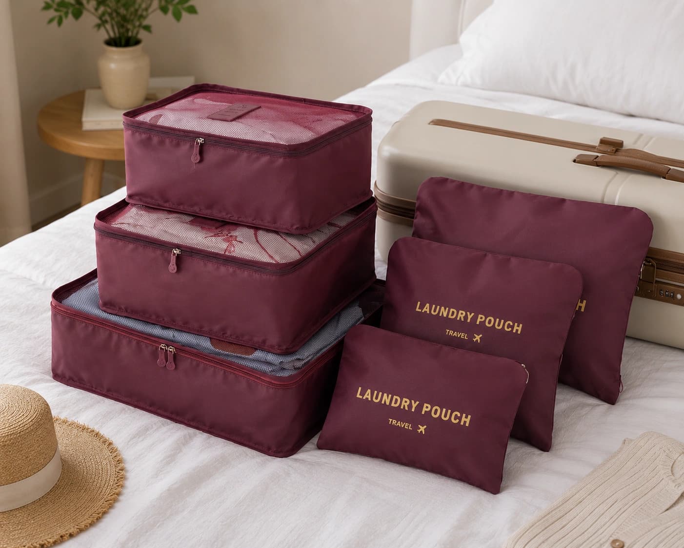Luggage Organizer Set 6 Pieces