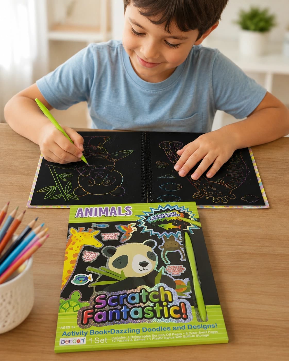 Kids Scratch Notebook